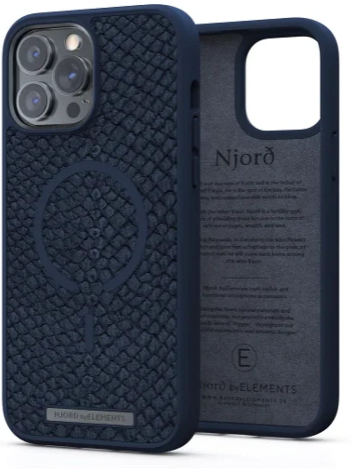 Coque MagSafe Silicone iPhone 13 Pro Bleu