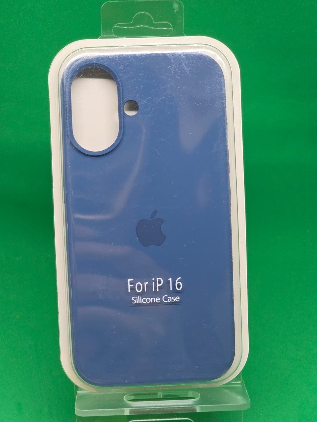 Coque Silicone (Soft Touch) iPhone 16 Bleu