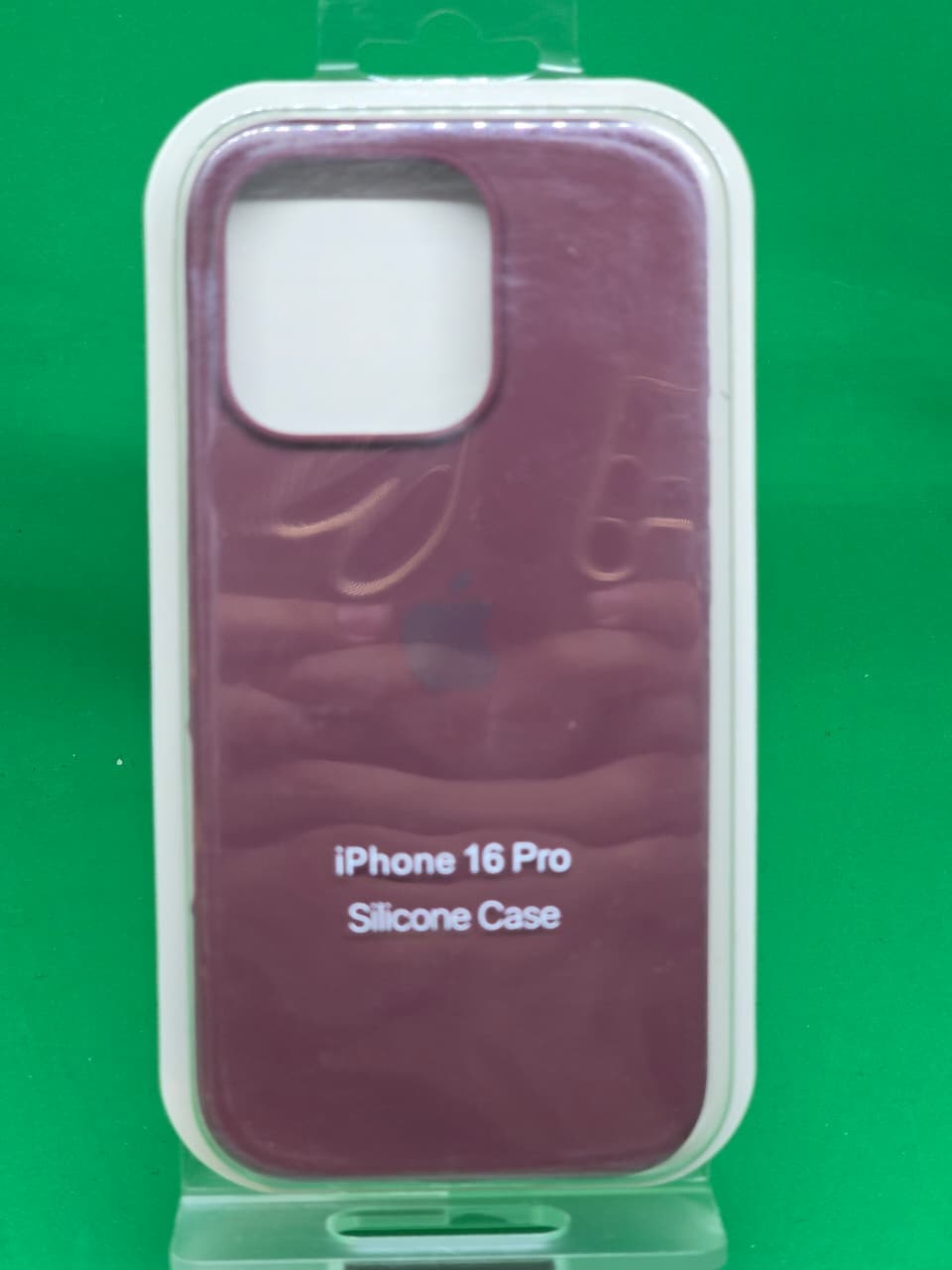 Coque Silicone (Soft Touch) iPhone 16 Pro Violet