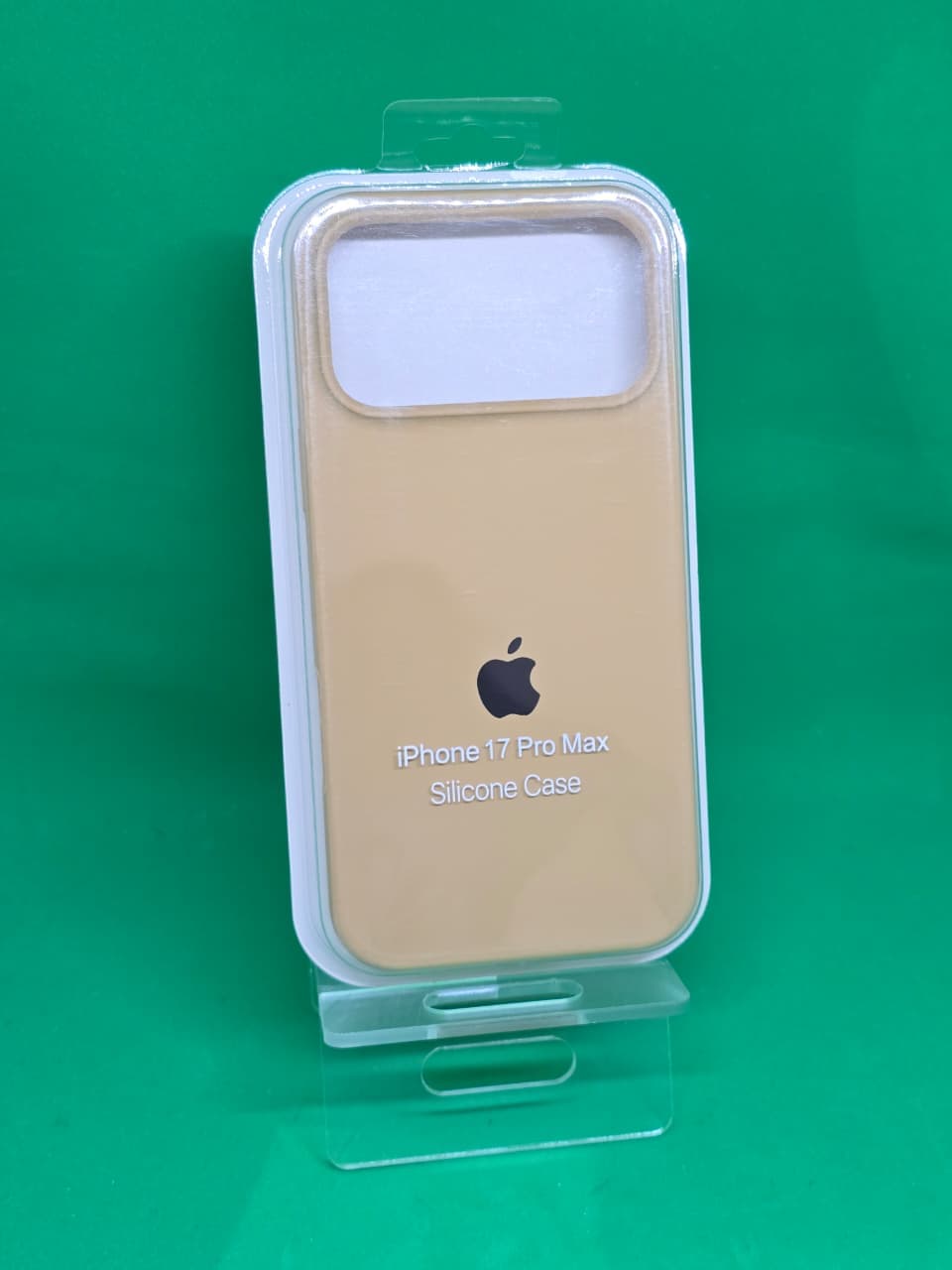 Coque Silicone (Soft Touch) iPhone 17 Pro Max Jaune