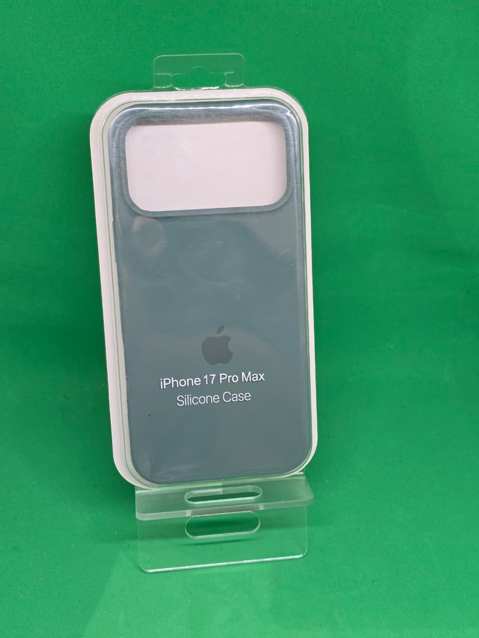 Coque Silicone (Soft Touch) iPhone 17 Pro Max Vert